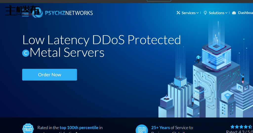 PSYCHZ NETWORKS - 10Gbps极速不限流量服务器，畅享闪电体验
