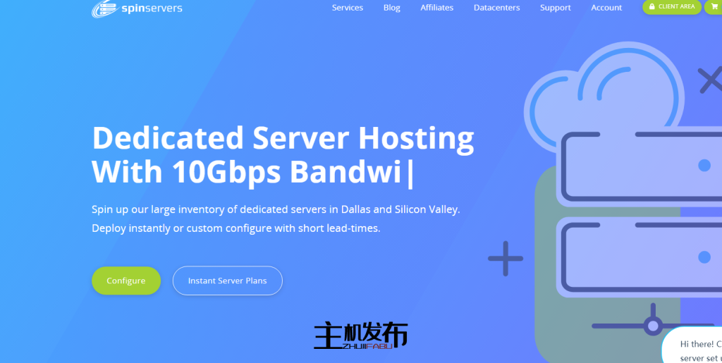 SpinServers定制服务器:四路英特尔至强铂金8268处理器,96核192线程,1.5TB内存,4块3.84TB固态硬盘,支持深度定制
