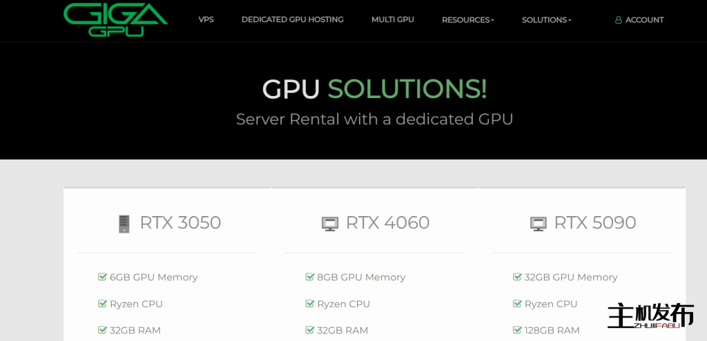 英国RTX 4090 GPU服务器 | AMD Ryzen处理器 | 多款RTX显卡可选 (1660/3050/4060/3090/5090)