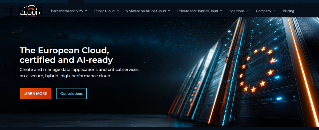 Aruba Cloud 意大利专用服务器限时特惠：AMD机型直降20%，免设置费！