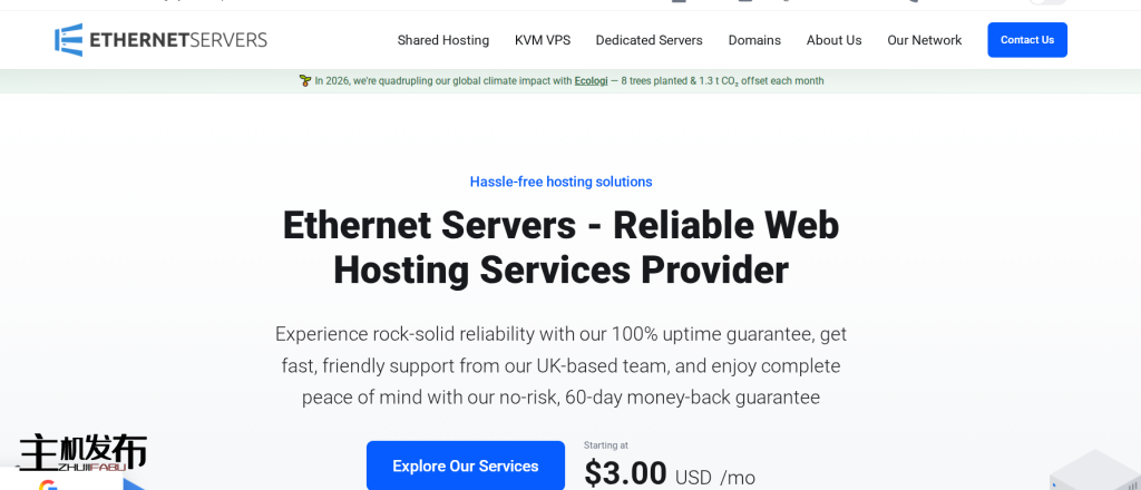 美国/欧洲多机房可选:Intel至强独服仅/月起 | 20Gbps DDoS防护 | 高性能物理服务器租用
